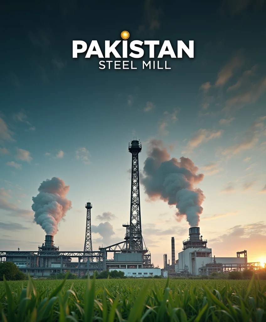 Pakistan steel mill background ultra high quality