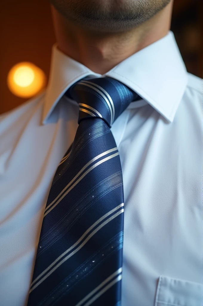 A tied with a flex tie.