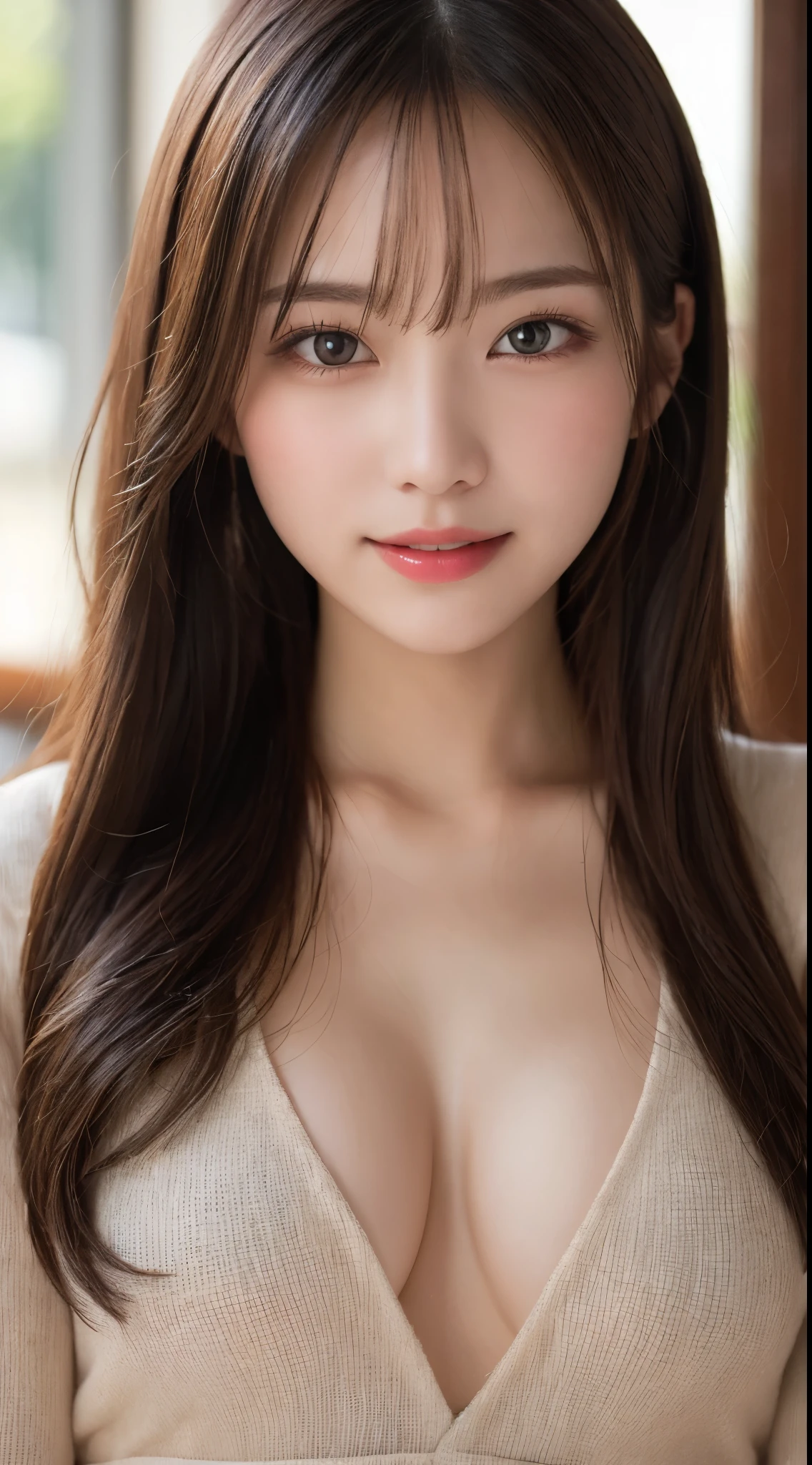 Tabletop, Highest quality, shape, Very detailed, finely, High resolution, 8k wallpaper, 完璧なダイナミックな構shape, Beautiful and detailed, Straight hair, Small breasts, Natural color lip, Random sexy poses,smile,20-year-old girl、Midnight、美しくDetailed face、Perfect and beautiful face,Big eyes、RAW Photos、Expressing feminine poses with the whole body、Beautiful and detailed、Small face、Beautiful Duplex、Slim face and figure,Beautiful golden ratio face,Twin ponytail,Bright expression,Shooting with a focus on beautiful legs、 (Get closer to the face, Make your face bigger, Face Focus:1.0), break, (masterpiece, Highest quality, Very detailed, Detailed face, 8k)、Actual Photos、Perfect and beautiful face、Blur the background、smile