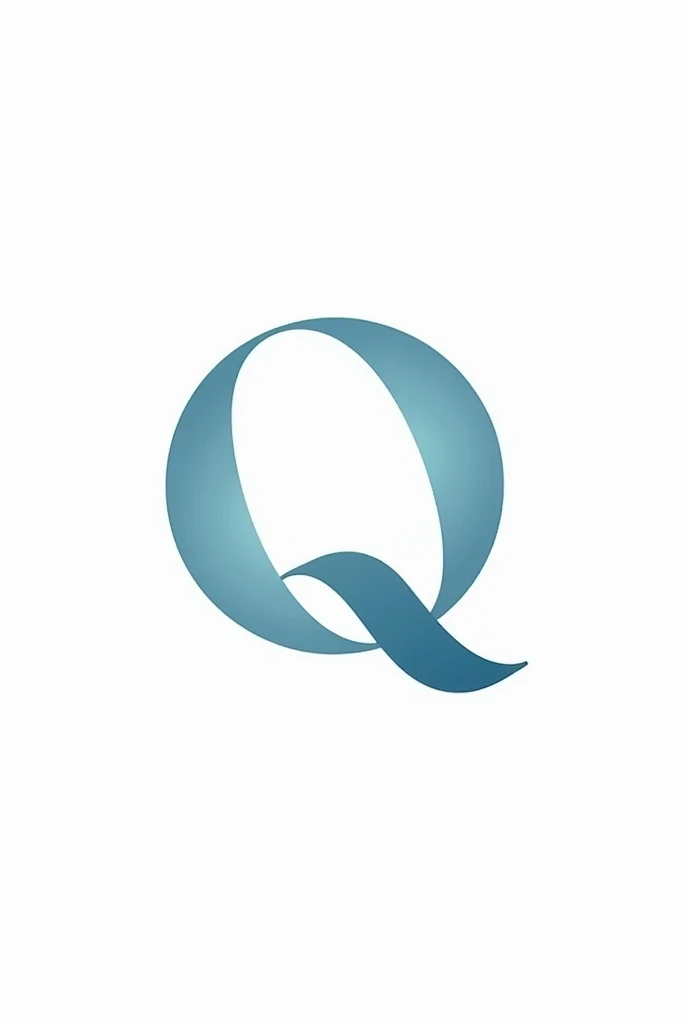 Make a logo for real estate business with letter Q.
Company category real estate 
Logo colour will be ocean blue
Background will be white