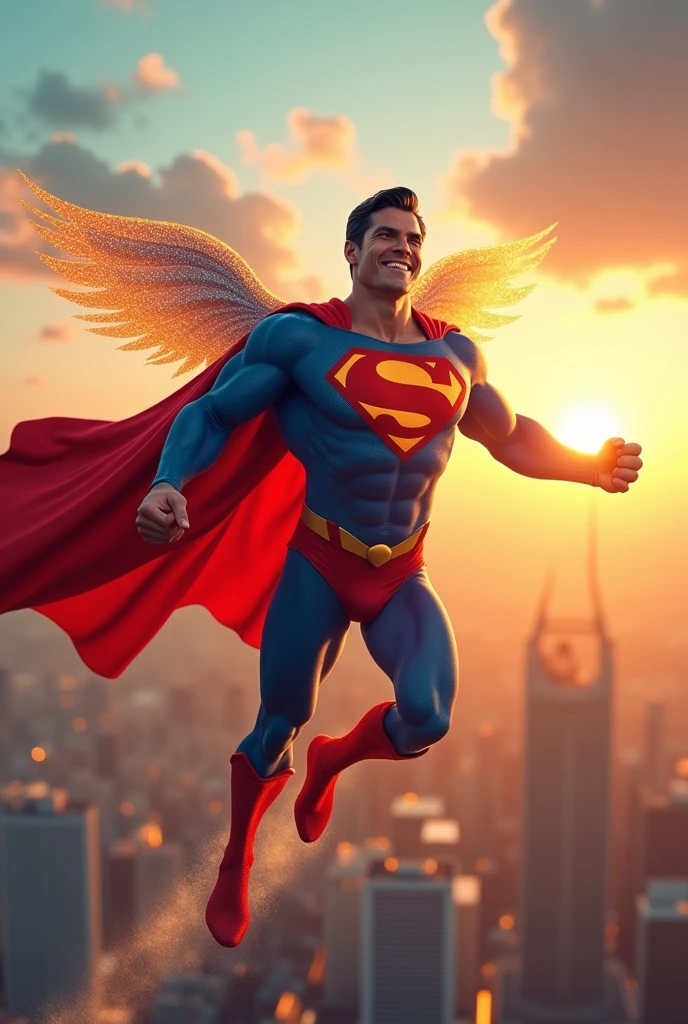 Superman petites ailes aux fesses
