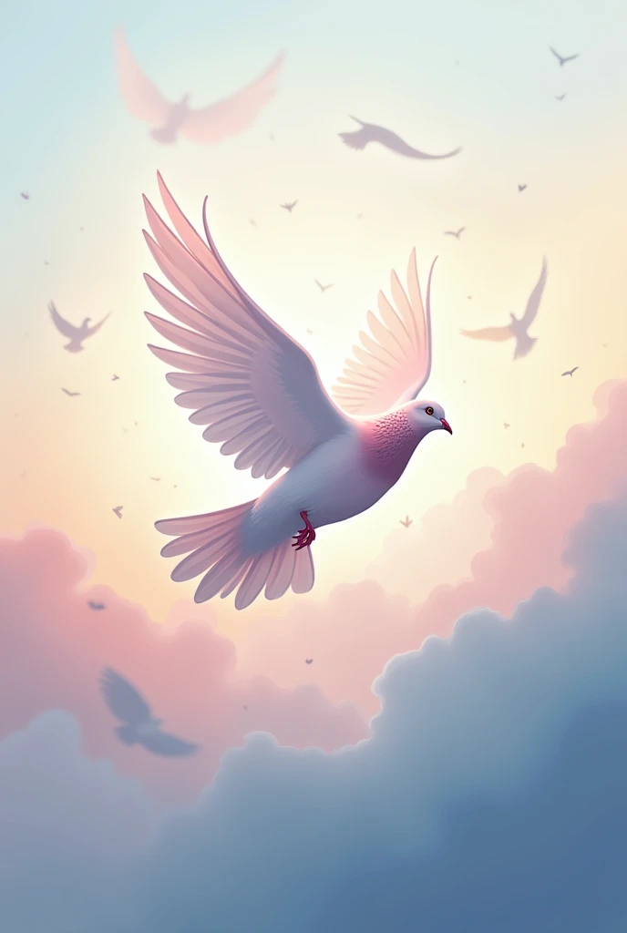 créez moi un logo avec la combinaison des lettres de "JEANTY" Sous forme de pigeons réunis