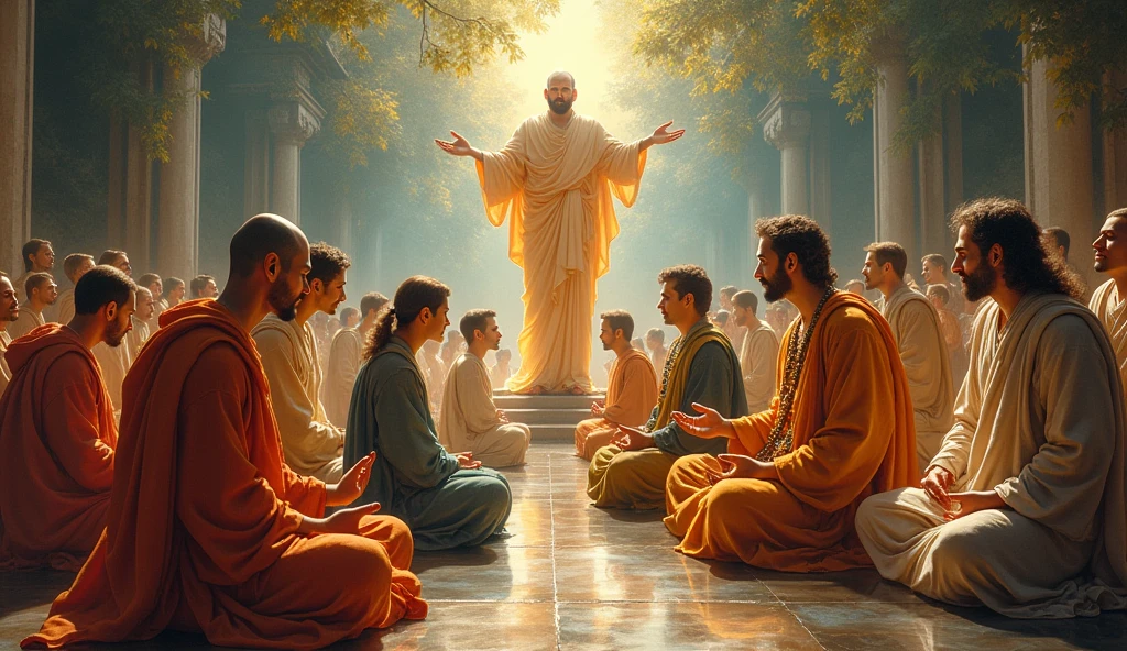 paintings examples that express different religious values or beliefs