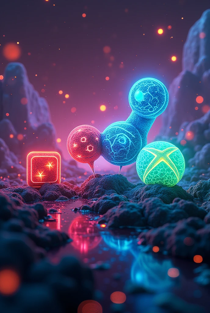 Nintendo logo, Steam logo, Playstation logo, Xbox logo