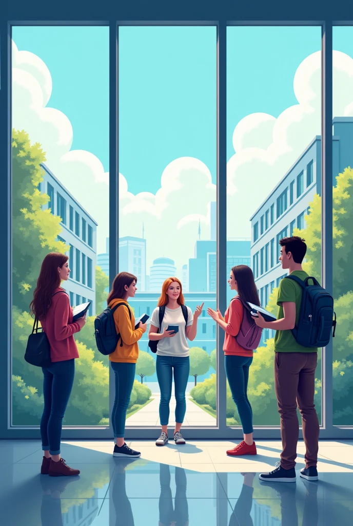 Make an edu tech apps interface whose actually provide service to University and centers
