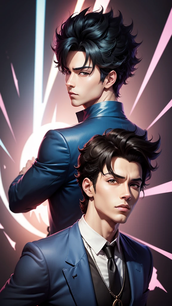 Human soul [man]anime style full