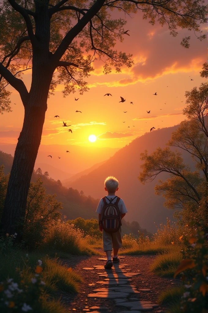 In a quiet village, an old clockmaker crafted a watch that could pause time. One day, a child found it, freezing the world in a perfect sunset. As he explored the stillness, he realized that even moments of stillness held beauty. With a smile, he let time flow again