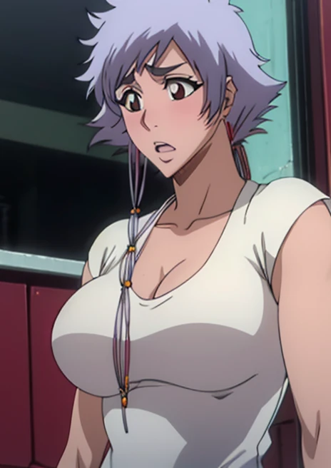 Too big breasts,masterpiece, accurate, detail, Highest quality, High-resolution model, Textured skin, Beautiful white skin with a pinkish tint,Bob Hair(Hairstyle,Bob Hair) bob hair,Thready hairstyle/hair, Crystal-like hair, In underwear,whole body,Subjective,Blushing, Open your mouth a little, Red face, look here, slouch,titjob, straight hair,boob job, hold the stick between your chest, Subjective, Tight clothes