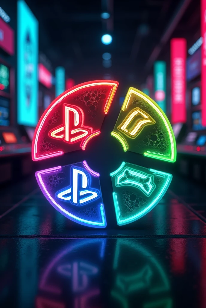 Nintendo logo, Steam logo, Playstation logo, Xbox logo