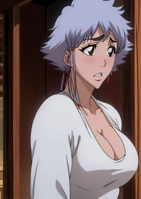 Too big breasts,masterpiece, accurate, detail, Highest quality, High-resolution model, Textured skin, Beautiful white skin with a pinkish tint,Bob Hair(Hairstyle,Bob Hair) bob hair,Thready hairstyle/hair, Crystal-like hair, In underwear,whole body,Subjective,Blushing, Open your mouth a little, Red face, look here, slouch,titjob, straight hair,boob job, hold the stick between your chest, Subjective, Tight clothes