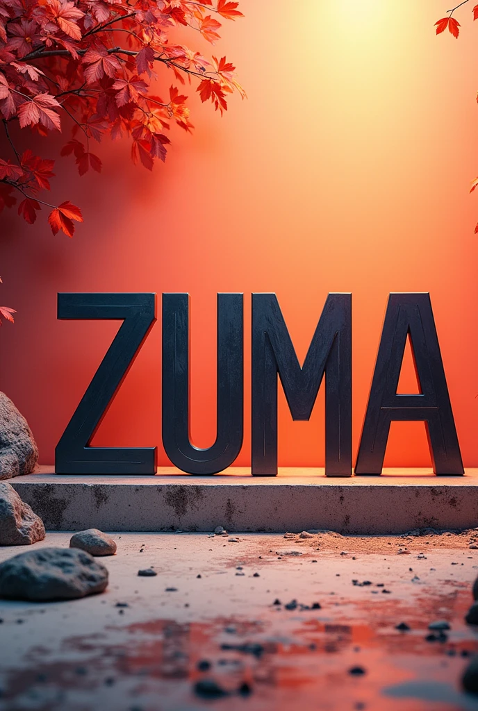 Stylish front (R) সাইট এ সুন্দর করে সাজিয়ে Zuma লেখা