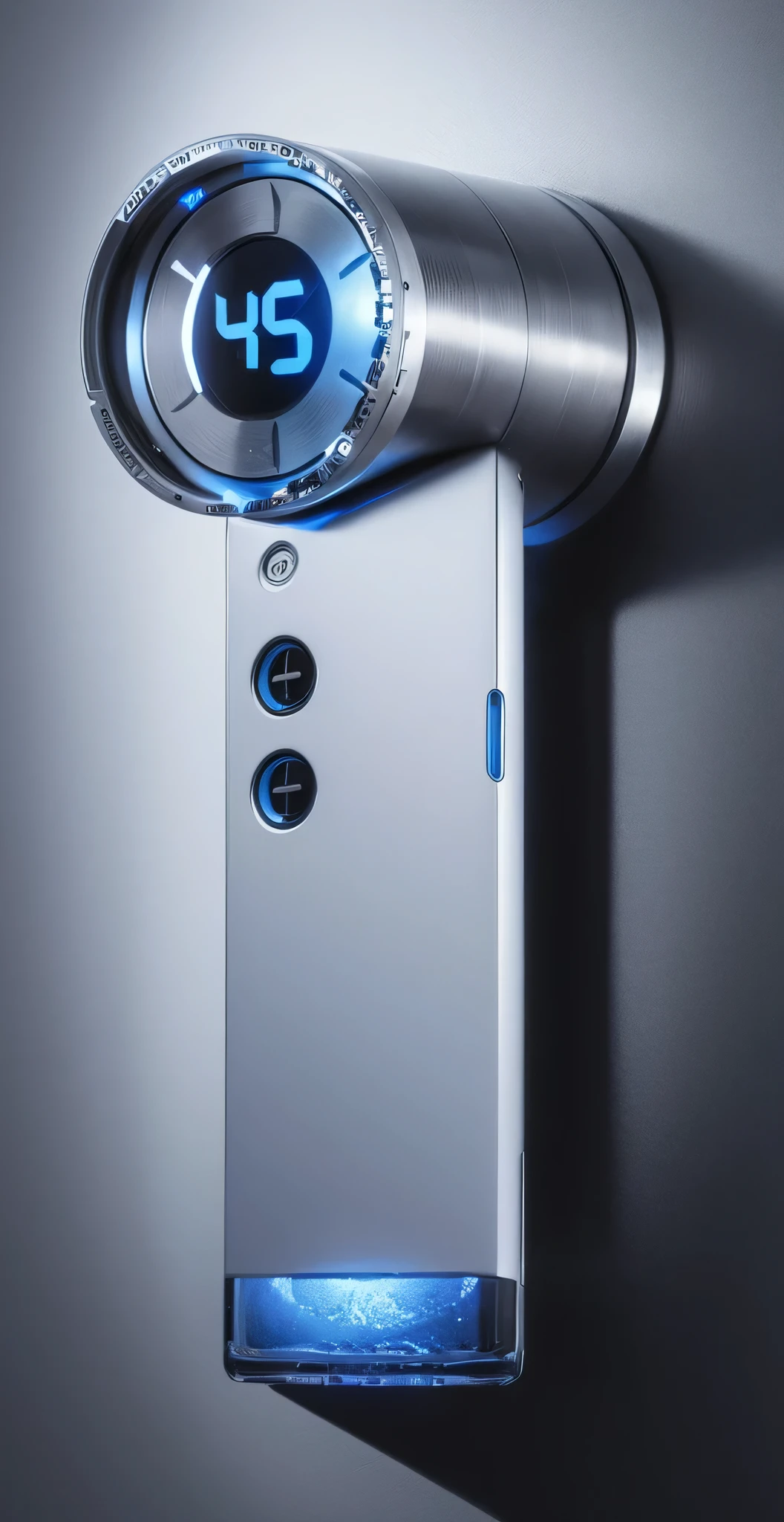 Beautiful appearance,Metallic,White blue gray,Technology