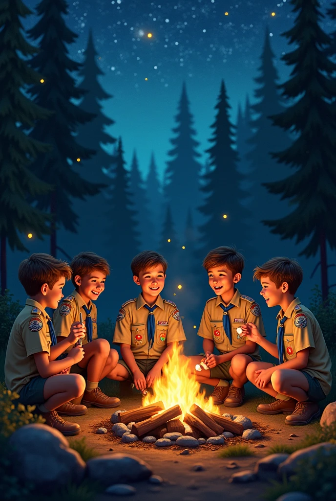 Boys Scout group