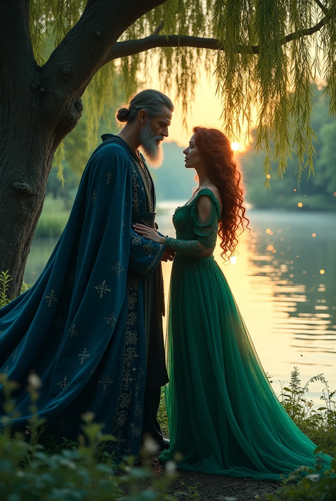 The sorcerer falls in love with a witch