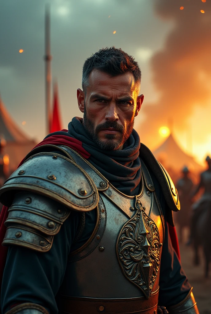 Warrior focused face turkish