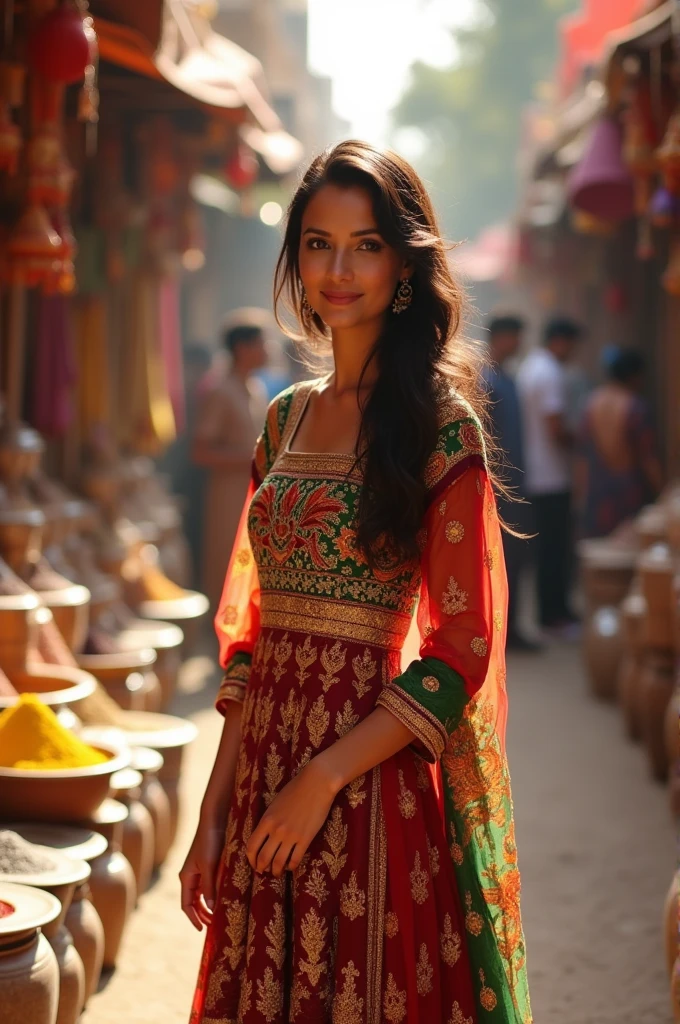 Jenna Ortega in Indian salwar kameez