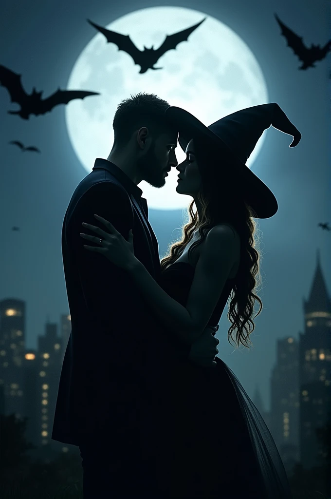 Man falls in love with a witch, under the moon
