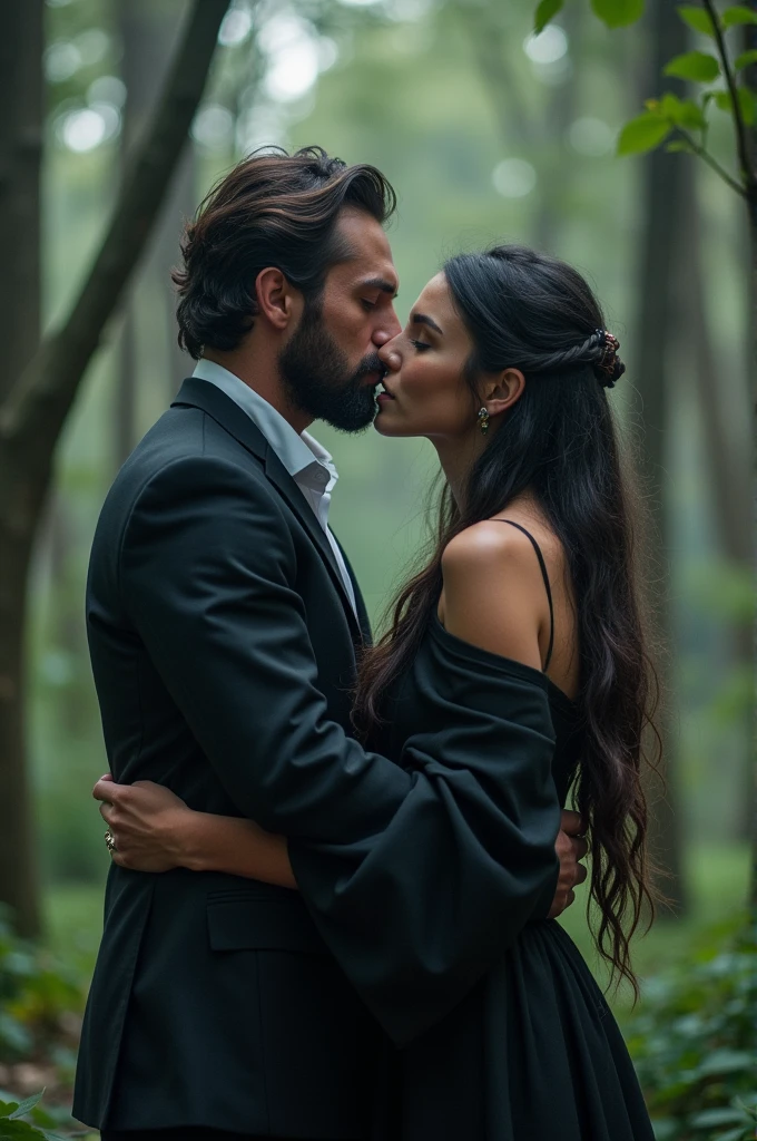 (Man falls in love with a witch