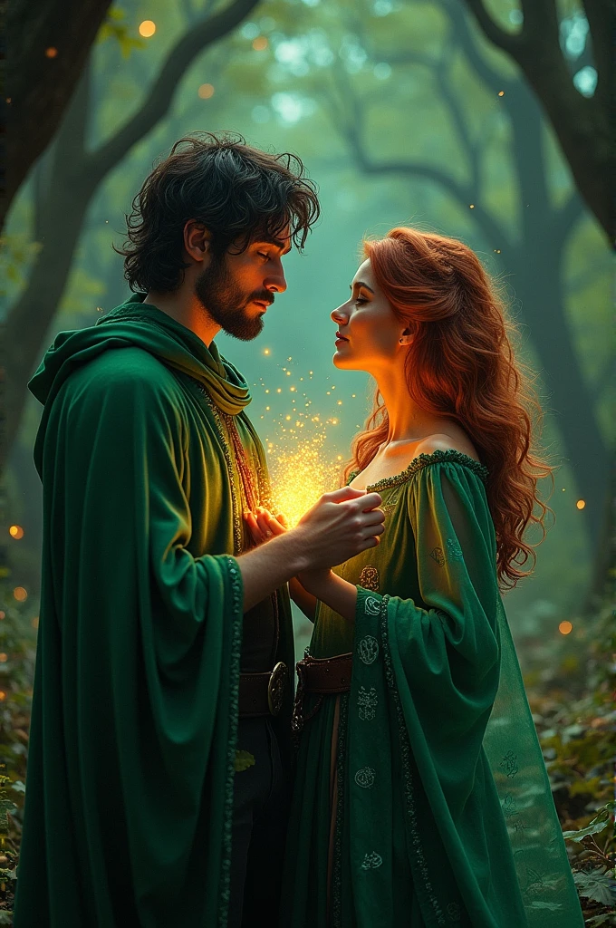 Man falls in love with a witch