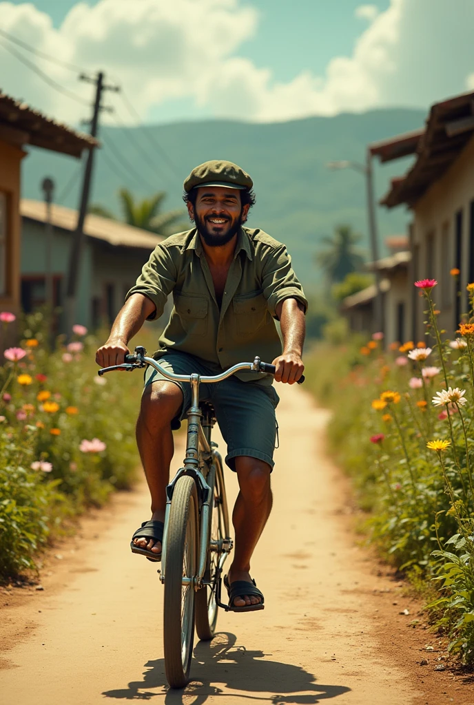 Che Guevara ride bicycle