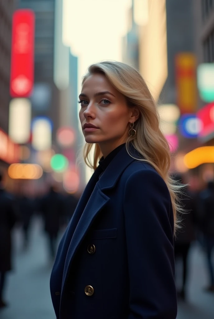 A woman at the right time.