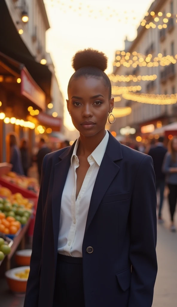 A woman at the right time.