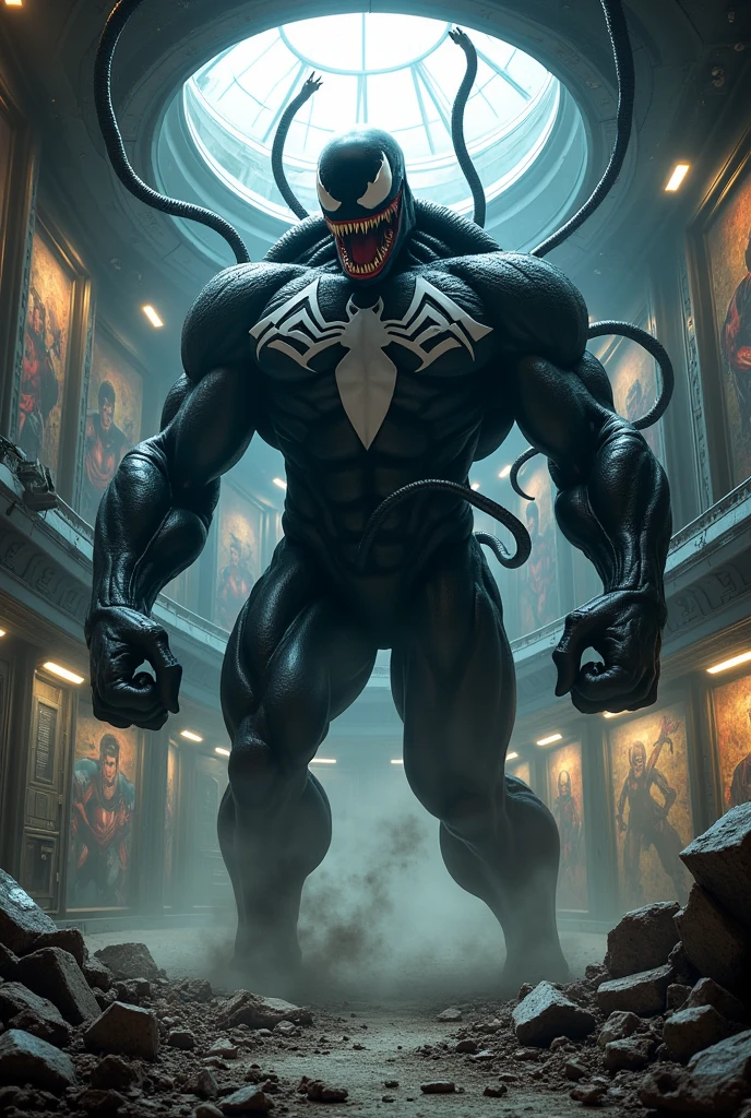 Venom took over the Avengers base
