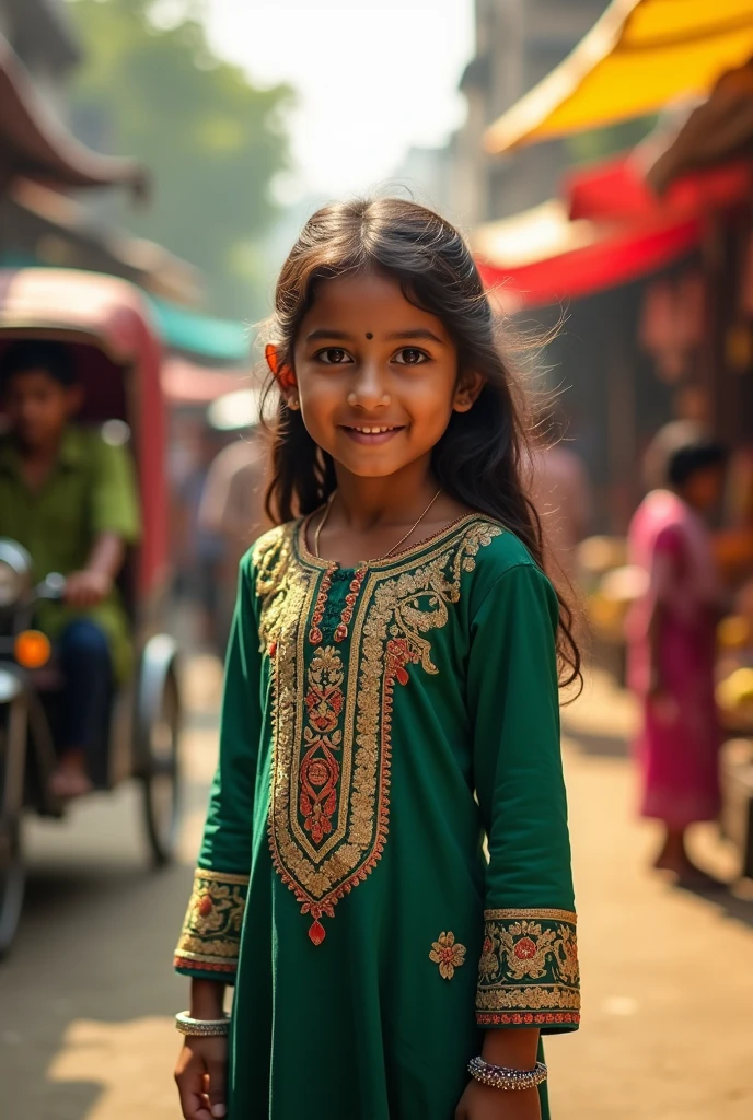 One Bangladeshi girl