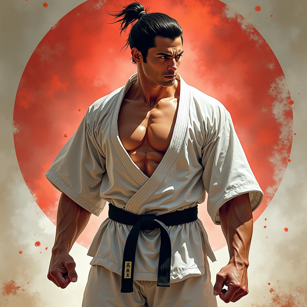 Japanese、40age、male、karate、Muscle training