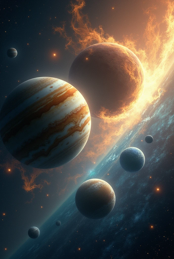 Describe the outer wind planets