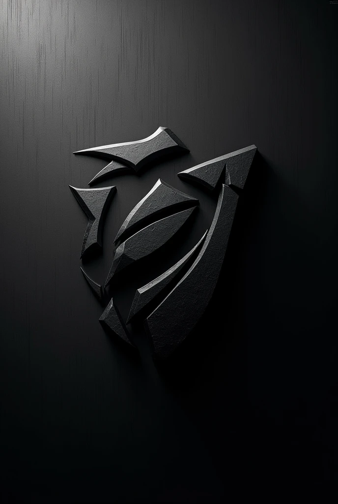 black cool logo theme sport