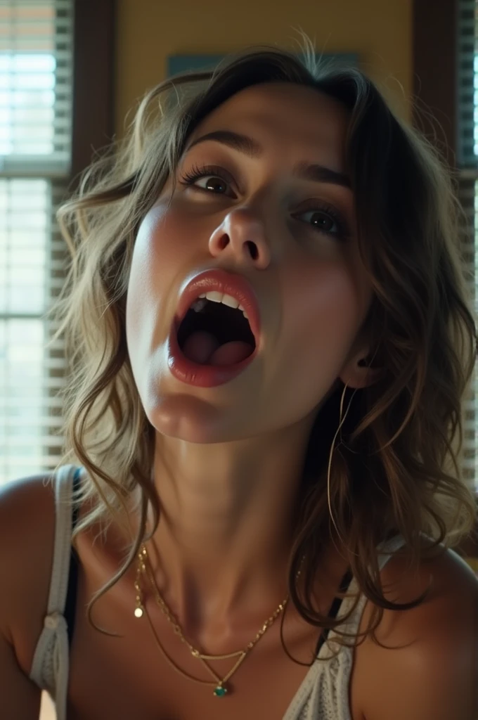 Open your mouth wide and take my dick、Bitch trying to get in