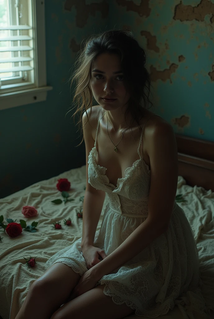 Prostitute woman badroom