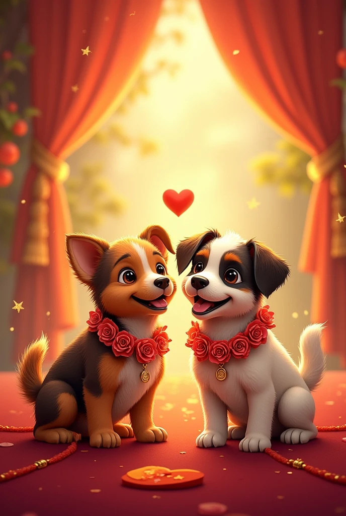 1. Make a "Raksha Bandhan" heading animated instagram post for a page which is related to dog protection and safety
2. Give a sub heading: a bond beyond species