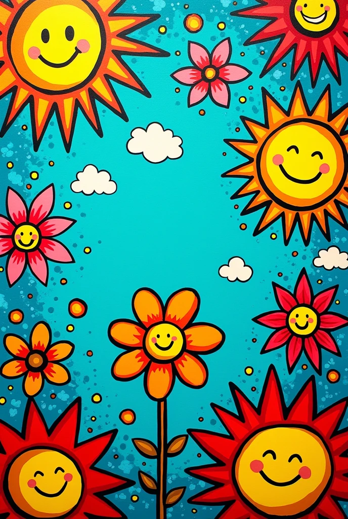 Create me a doodle pop art but can easily be paint