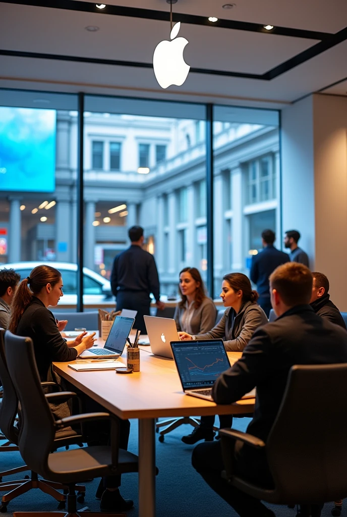 Schedule and deadline management, employee training, performance evaluations, adjustments to budgets or staffing assignments, and resource allocation in the apple center