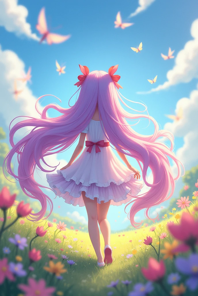 Make your twin tails a little longer
