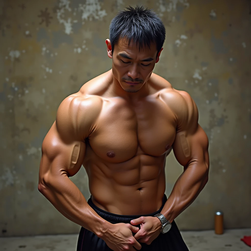 Japanese、６０age、male、Section leader、bodybuilder