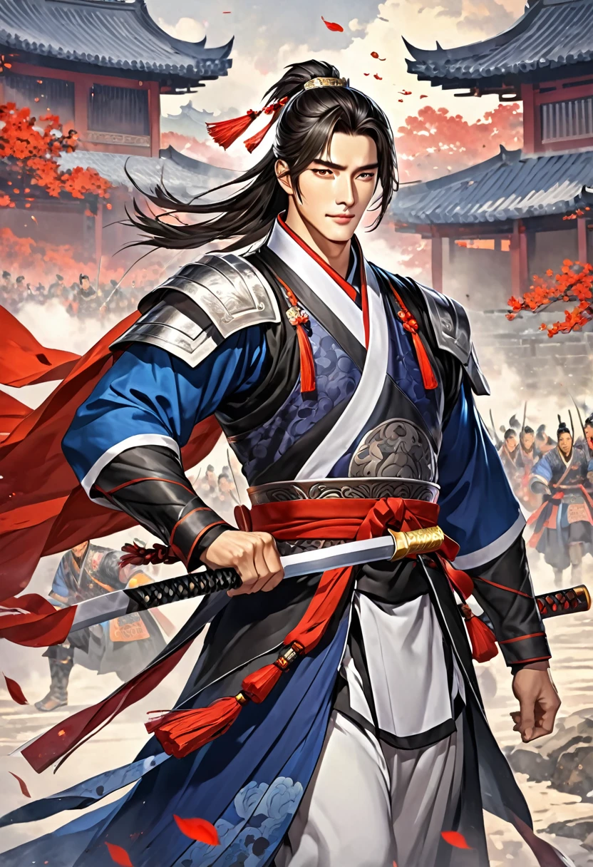 Three Kingdoms Zhou Yu, very handsome, nice guy, 도포