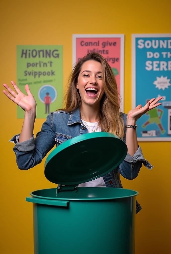 Hey, everyone! Welcome back to our channel. Today, we're going to tackle a seemingly boring topic but trust us, it's way more interesting than you think. We're gonna talk about the art of opening a trash can lid. Now, you might be thinking, "Why would I want to know how to open a trash can lid?" Let's face it sometimes things can get messy and we all need to know how to handle a little bit of trash. Besides, it's a great way to teach your kids about responsibility and keeping the environment clean. So, let's learn how to open a trash can lid like a pro. Remember, it's all just using the right technique and a little elbow grease. And that's a wrap, guys! We hope you found this tutorial helpful. Don't forget to like, share and subscribe for more exciting content. Thanks for watching and we'll see you in the next video!