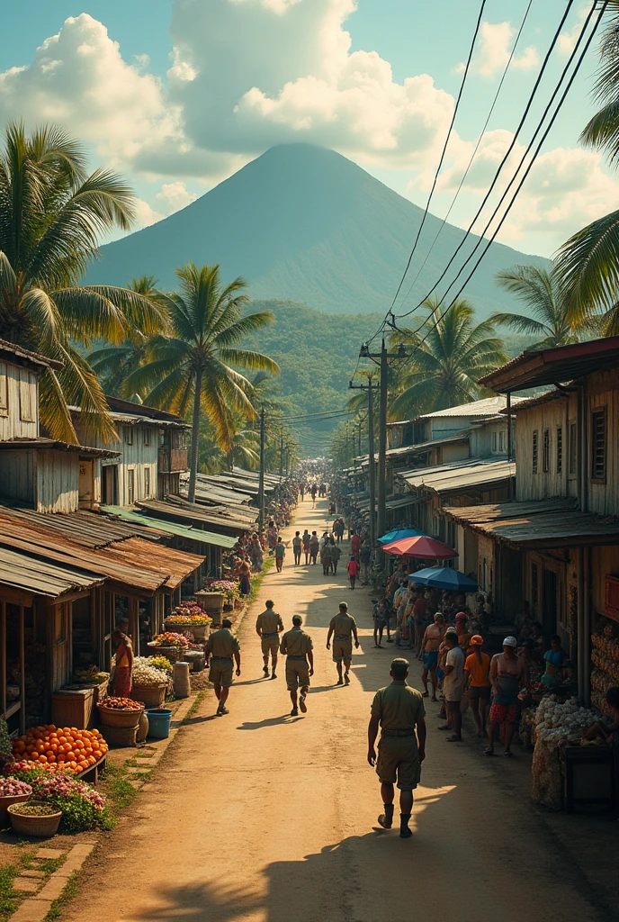 "Rabaul, now under Australian rule, was transformed into a military outpost. The local population, once governed by German laws, found themselves navigating a new set of rules and expectations."