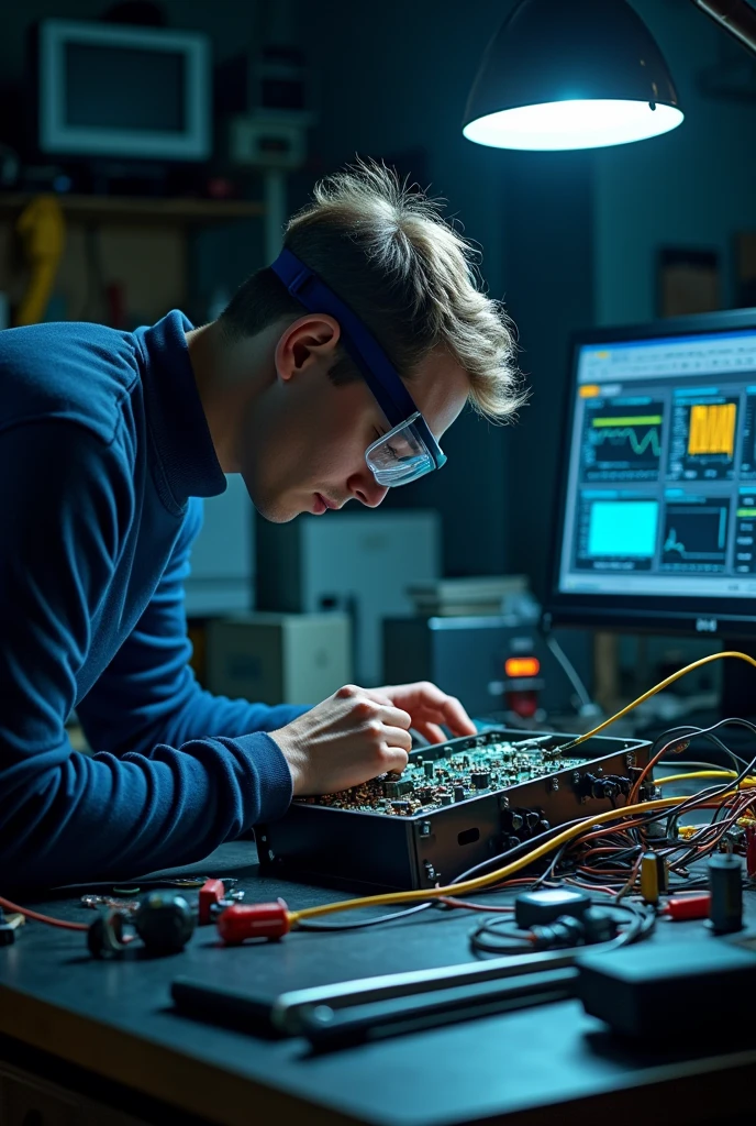 Opening a power suply and monitor