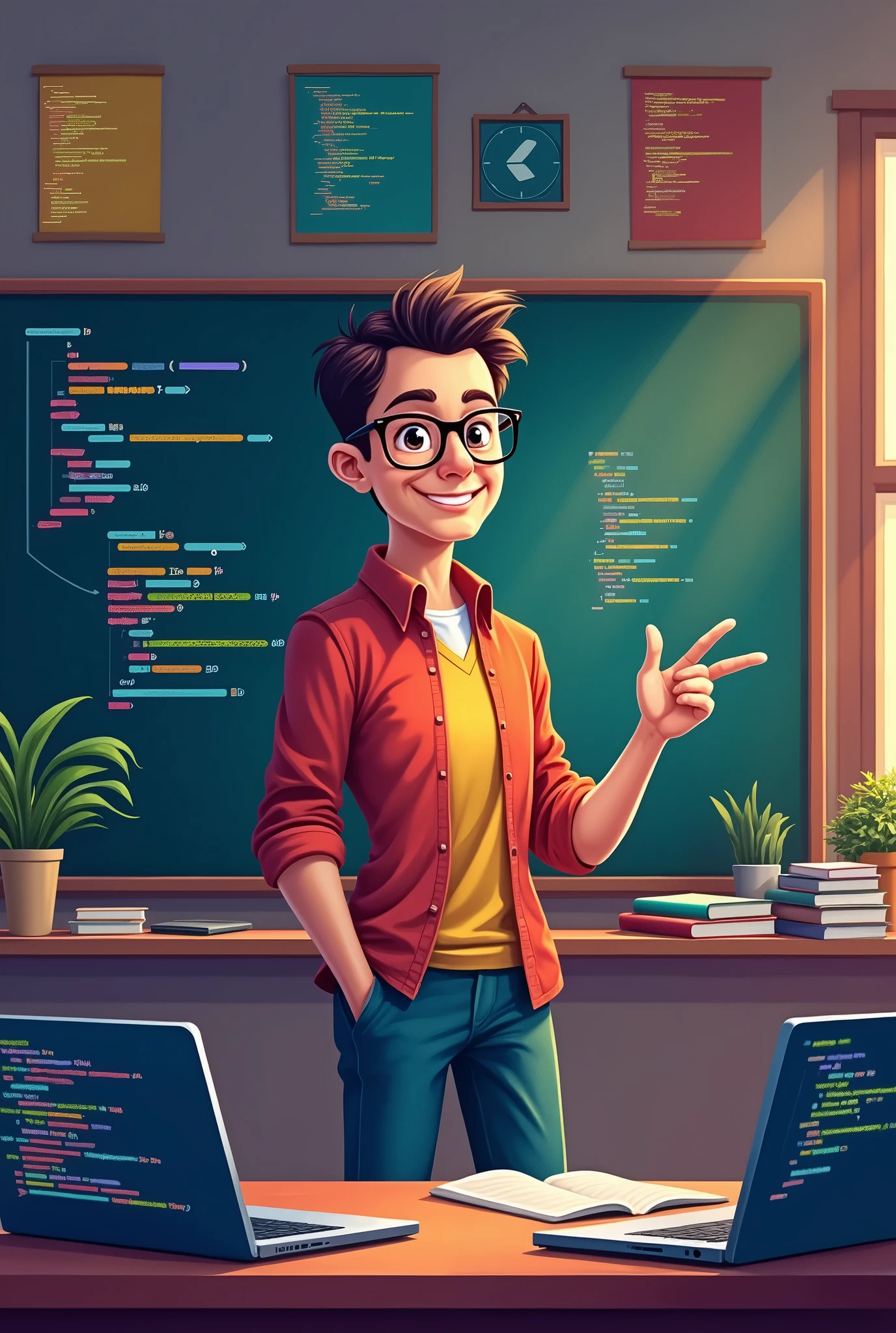 A picture for a gig of a tutor of c++ and python