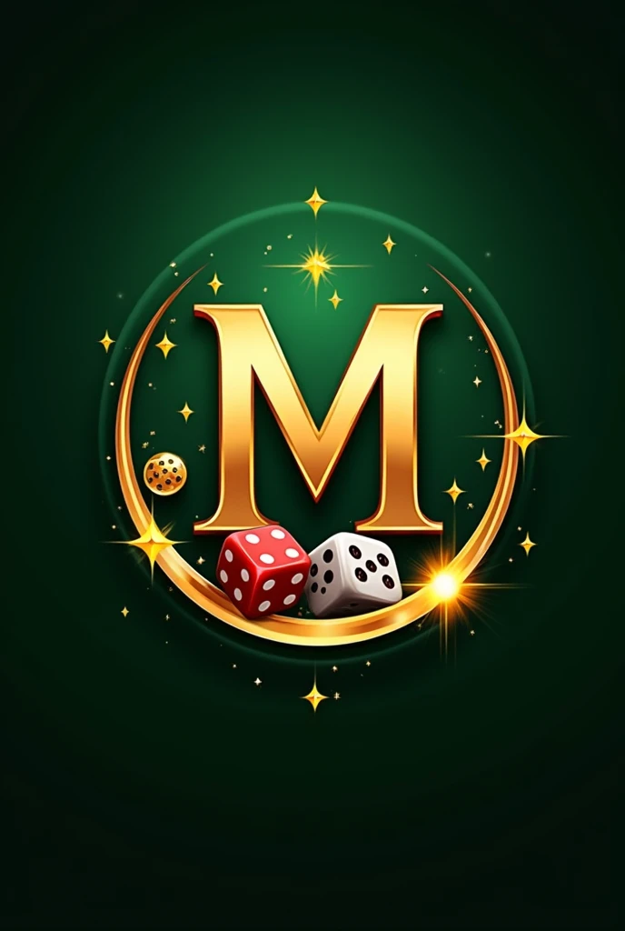 Business logo with M for Mandy's gambling