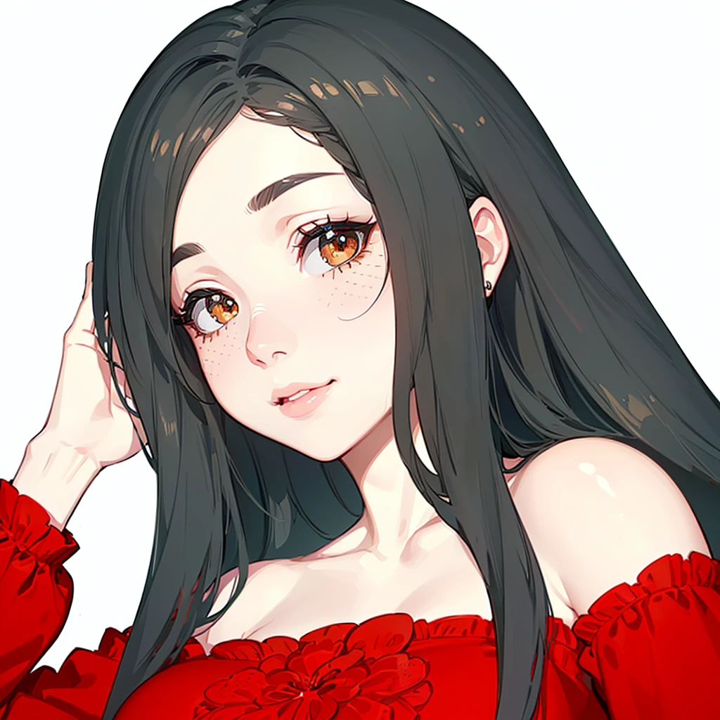 1girl, smiling, beautiful detailed eyes, beautiful detailed lips, extremely detailed face and skin, long eyelashes, elegant expression, soft natural lighting, intricate details, cinematic composition, highly detailed, photorealistic, (best quality, 4k, 8k, highres, masterpiece:1.2), ultra-detailed, (realistic, photorealistic, photo-realistic:1.37), warm color tones, natural lighting
