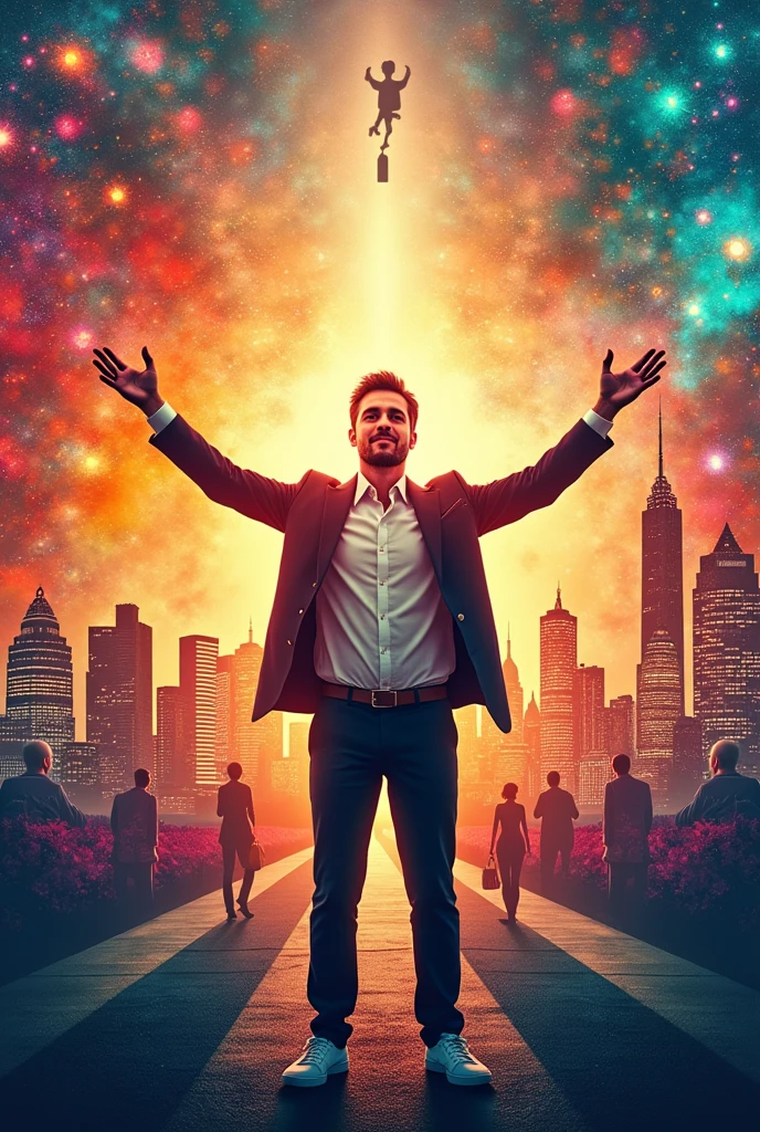 Make a poster showing a holistic view of your life. Come up with a creative visualization that will show your life in its totality and how your various experiences contributed to give meaning to your life.
My life is about my career