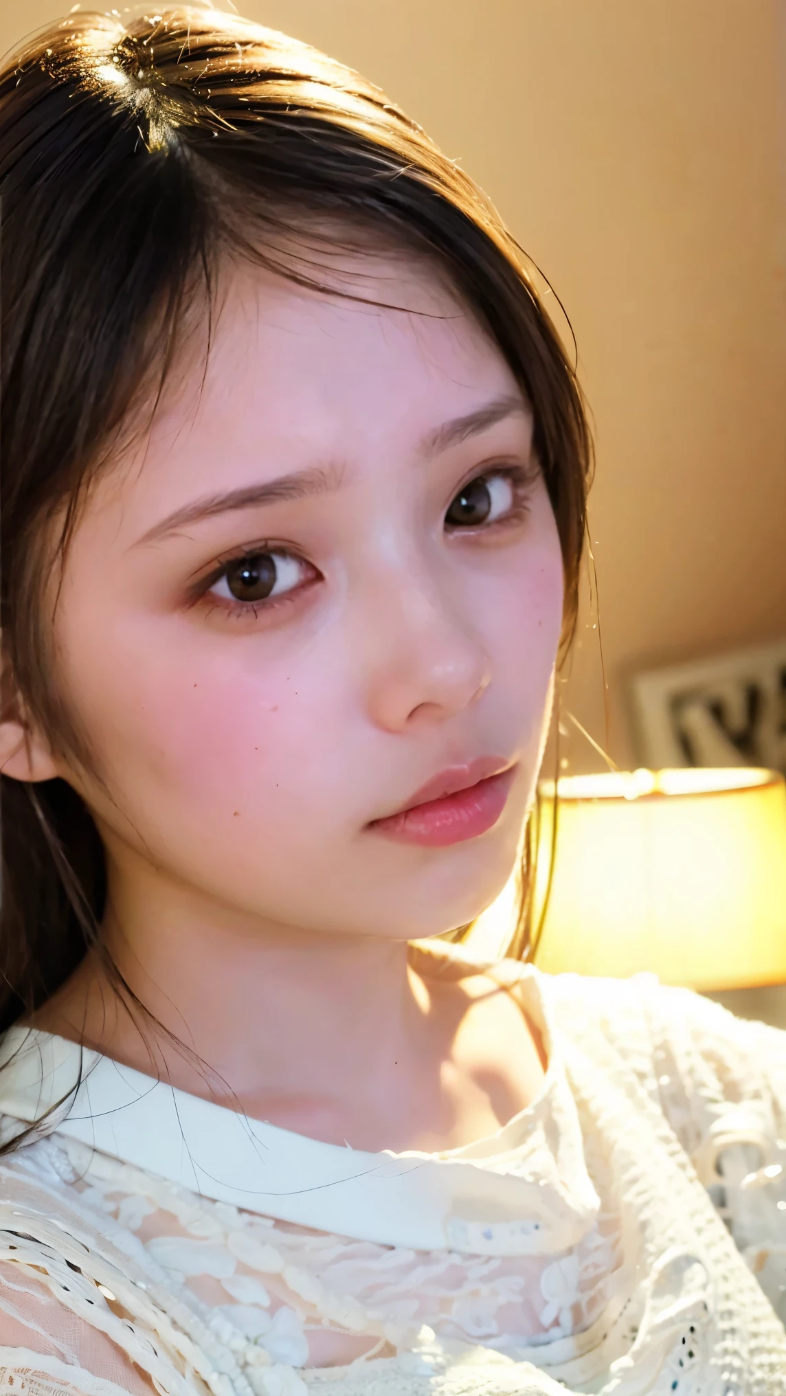 Memory correction:255, Everything modern:1.66, Cute Japanese Women Photos, smile:1.78, 20-year-old, Oil for straight, one-length hair&Hair balm:1.55, (photo Realistic:1.4), (hyper Realistic:1.4), (Realistic:1.3), (Smoother lighting:1.05), (Improving the quality of cinema lighting:0.9), 32K, 1 person,20-year-oldの, Realistic lighting, Backlight, The light shines on your face, Ray Tracing, (Bright light:1.2), (Improvement of quality:1.4), (Highest quality Realistic textured skin:1.4), fine grain, Detailed face,(smile:0), (Emphasis on face close-up:1.3), (Enhances the beauty of skin texture:1.1),((Extremely precise and accurate anatomy:1.0)), (Enhances the beauty of skin texture:1.1), Clean and glowing skin, mesh, thin:1.2, (Realistic:1.3), Realisticなライティング, (Smoother lighting:1.05), 32K, One Japanese woman, fine grain, Detailed face, (Film Grain:1.1),(Accentuates body lines:1.1), High resolution, Natural look, Kind eyes, Improves hair quality, Delicate light and shadow, Transparent muscles, Graceful pose, Beautiful Eyes, Sharp details, Soft light reflection, Beautiful contours, Delicate skin tone, Fine hair texture,Cute Japanese Women Photos,