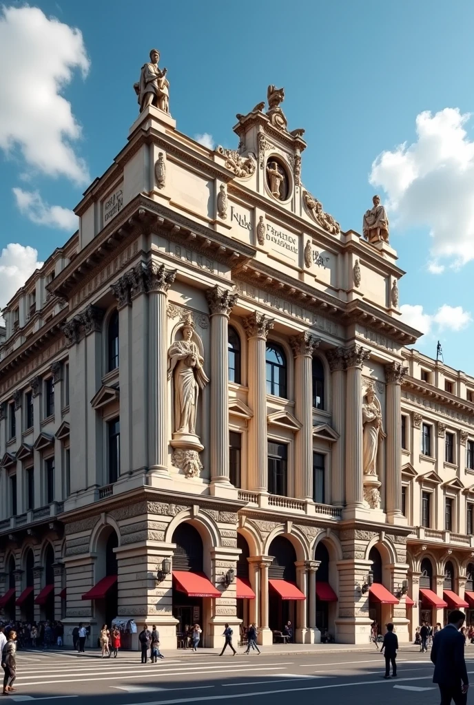 Facade of the Bank of Spain