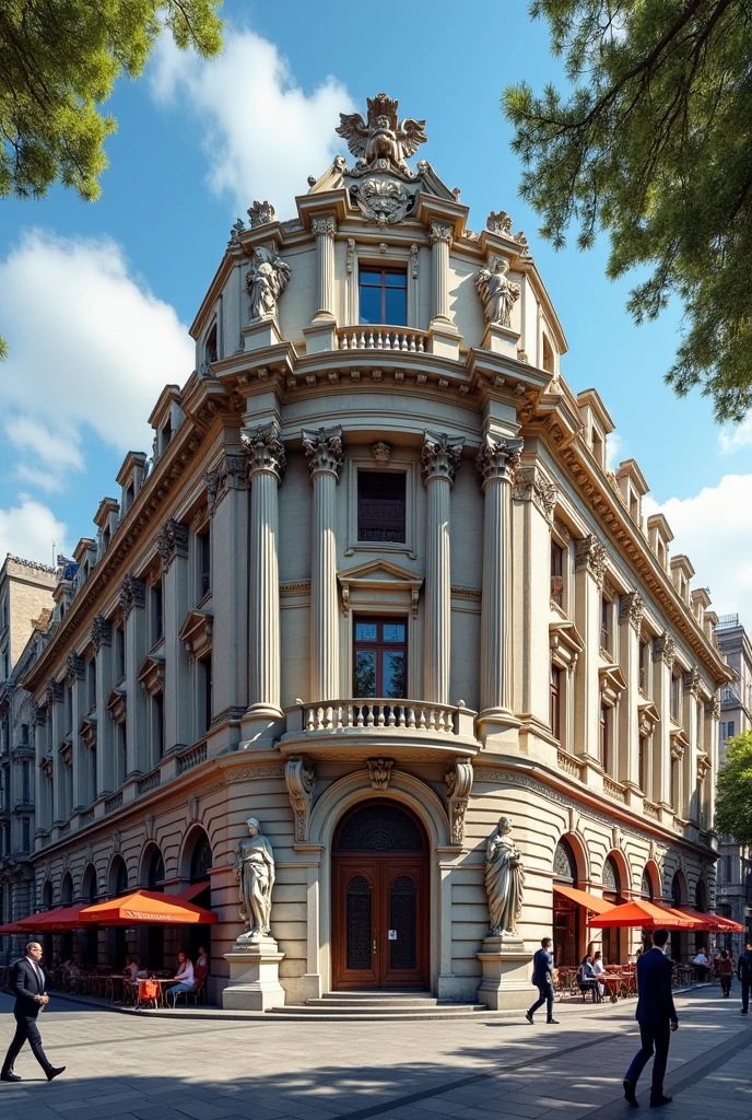 Facade of the Bank of Spain