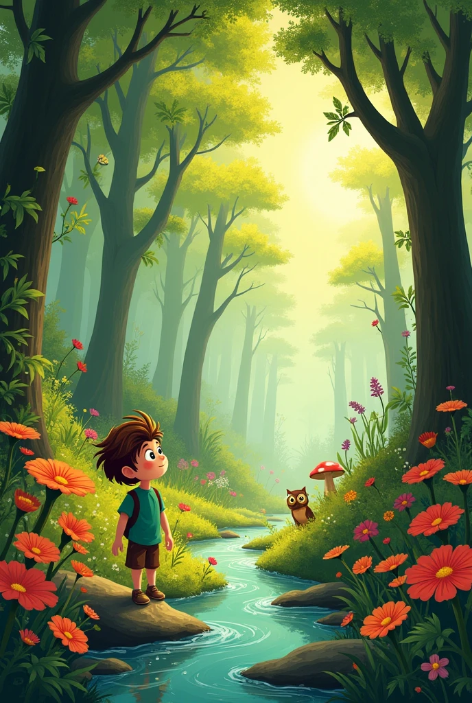 The Adventures of Leo and the Magical Forest" sounds like it could be a charming and exciting story about a character named Leo and his adventures in a magical forest. It could be a great children's book, a video game, an animated series, or any other form of entertain